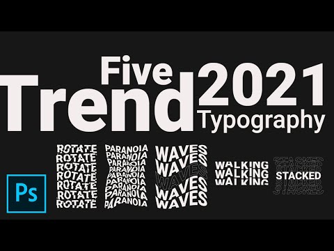 Video: Napakalaking Typography