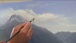 How I Glaze Clouds in Oil Paint