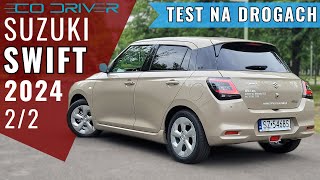 Suzuki Swift 2024 - TEST PL [2/2 - Jazda, spalanie, asystenci, cennik] - 1.2 83 KM | Nowa generacja!