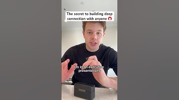 The secret to building deep connection with anyone 🧲 #connection #andrewgodwin