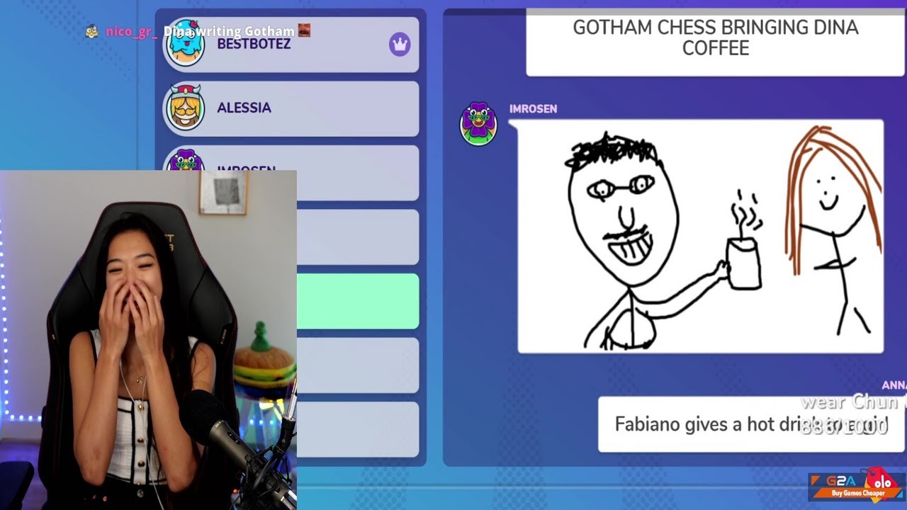 Chess Players Play Gartic Phone