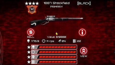 |SAS 4| BLACK SHOCKFIELD 12/4 NIGHTMARE POWER OUT