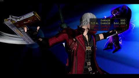 UMvC3 - Dante/Vergil/Strider - cr.L midscreen start w/ alternate Swords combo (1.2m damage, 2 bars)
