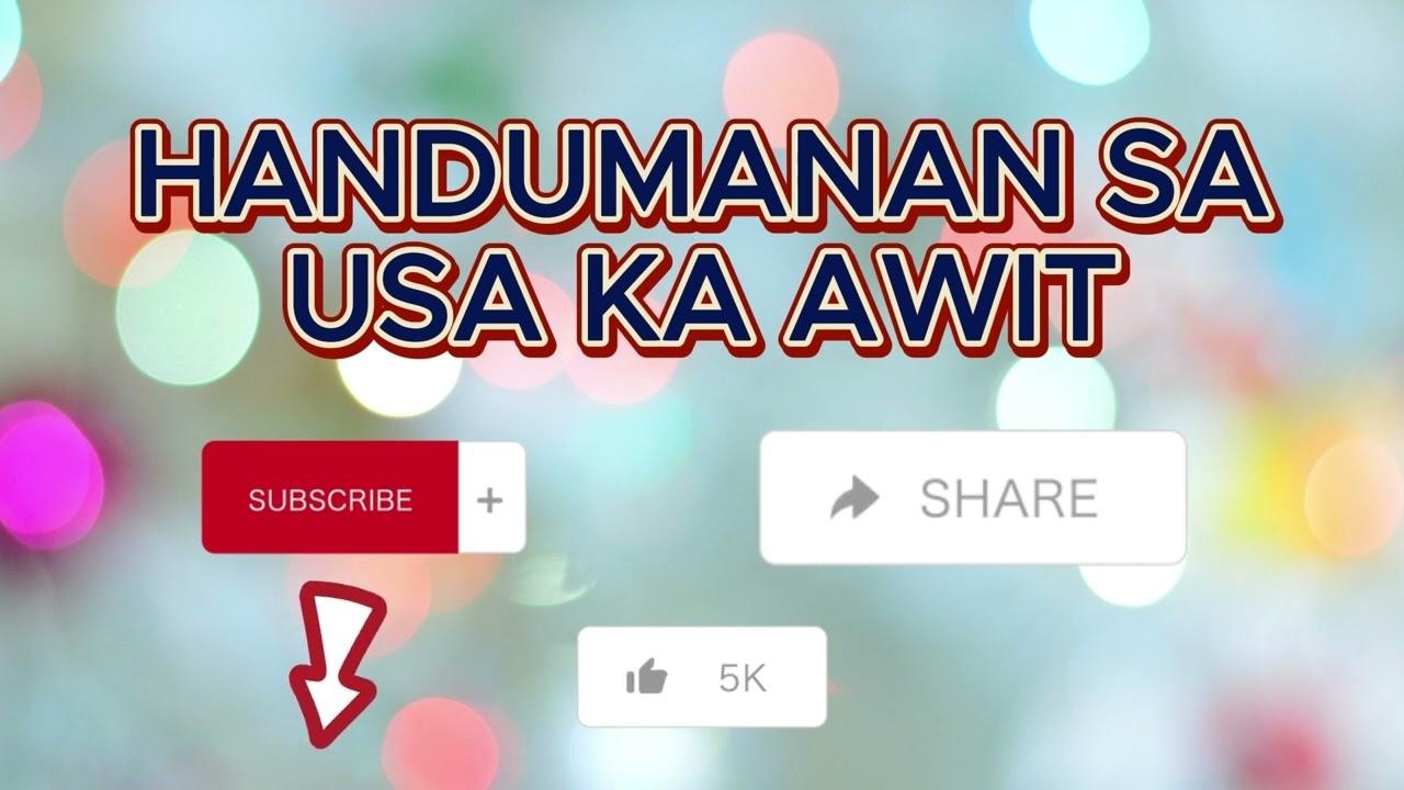 HANDUMANAN SA USA KA AWIT-