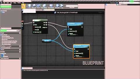 32 Блюпринт включение выключение проигрывание видео в Unreal Engine