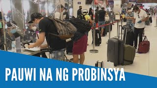 WATCH: Mga OFW na nagnegatibo sa COVID-19, uuwi na sa probinsya screenshot 2