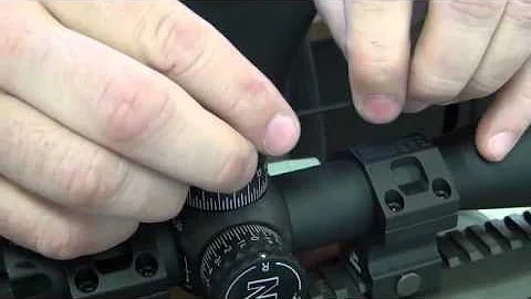 Nightforce Zerostop Setting