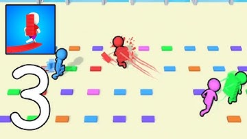 Bridge Race‏‏‏‏ Gameplay Walkthrough Part 3 (Android,IOS)