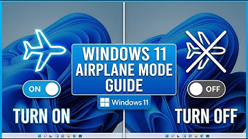 How to Turn On and Off Airplane Mode on Windows 11