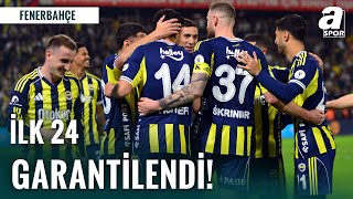 Fenerbahçe Uefa Avrupa Liginde Play-Off Oynama Hakkı Kazandı