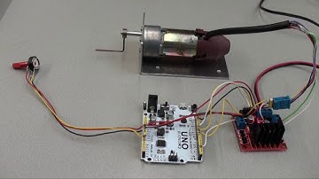 Arduino PID motor position and speed control