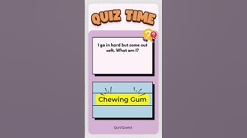 Hard to Soft #Riddle #BrainTeaser