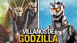 Todos Los Villanos de GODZILLA (Era Showa)