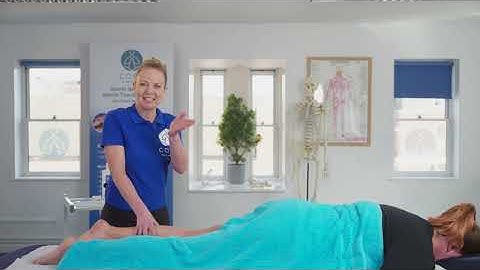 Trigger Point Release to the lower leg - Advanced Massage Techniques