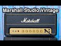 Marshall Studio Vintage - BEST Plexi on the market? | SV20H