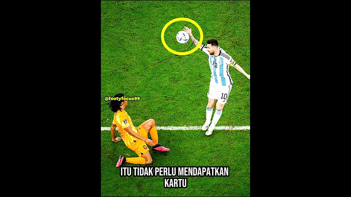 Handball Langka di sepak bola 🤯