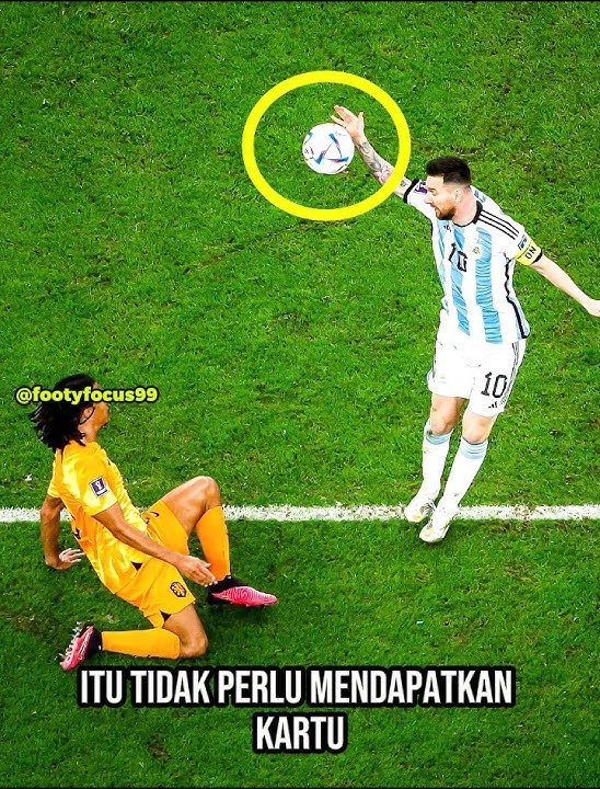 Handball Langka di sepak bola 🤯