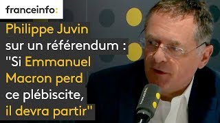 Philippe Juvin sur le référendum : 