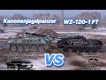 НА ЗАБИВ#55 | ПОСАЖЕННЫЕ ПРЕМИУМ ПТ | Kanonenjagdpanzer VS WZ-120-1 FT | WoT Blitz | Zlobina Liza