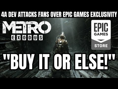 Metro Exodus Developer Attacks and Threatens Fans Over Epic Games Store Exclusivity Backlash