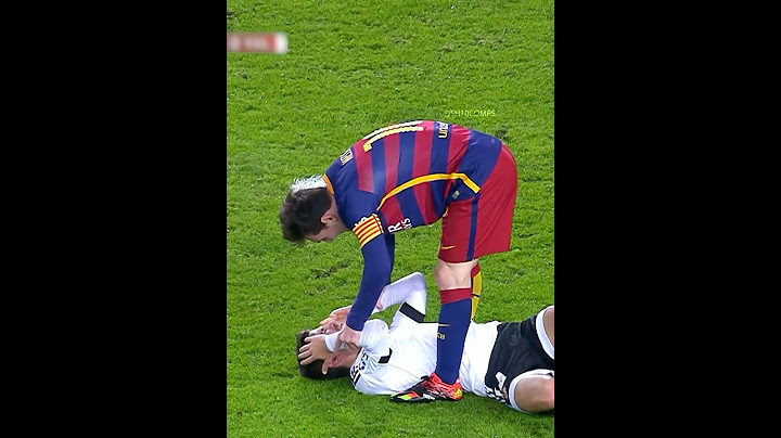 Messi Sportsmanship 😍