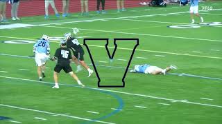 Villanova vs Georgetown Lacrosse Highlights | 2024 College Lacrosse