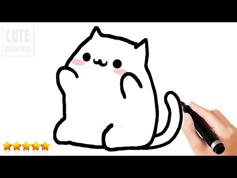 How to Draw Bongo Cat