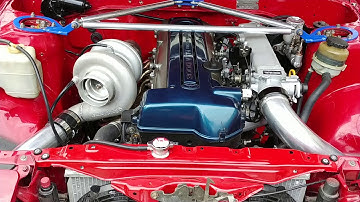 AE86 2jzgte VVTi start up