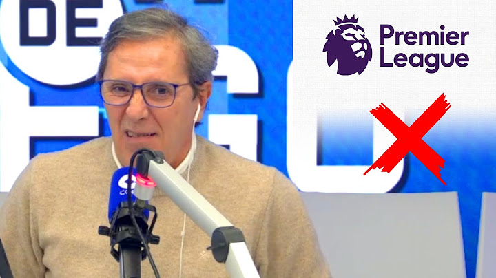 El RAJADÓN de Paco González contra la Premier: "Me parecieron todos los jugadores una mier**"
