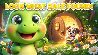 Learn Words with letter D | abc learning | phonics | Dale the Dinosaur | Preschool & Kindergarten