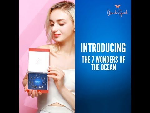 'Wonders of The Ocean' earrings set by WonderSpark