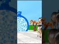 paint &amp; animals cow cartoon,bull,buffalo,yak,ox, indian bison fountain crossing animal transform