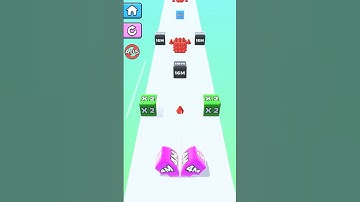 Jelly Run in Max levels #Gameplay in iOS or Android 😇