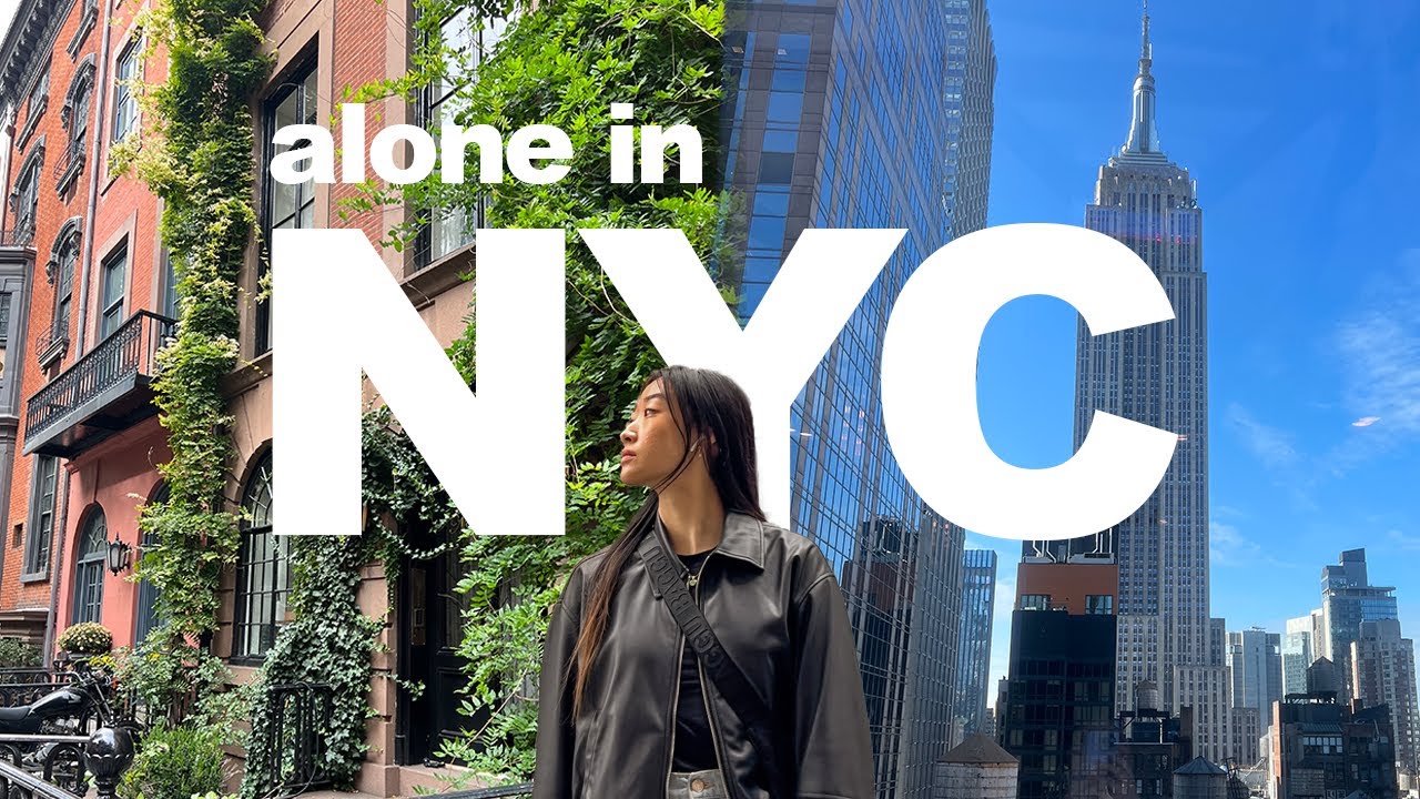 MY FIRST SOLO TRIP TO NYC | exploring the city, vintage shopping, best bagels 🚕