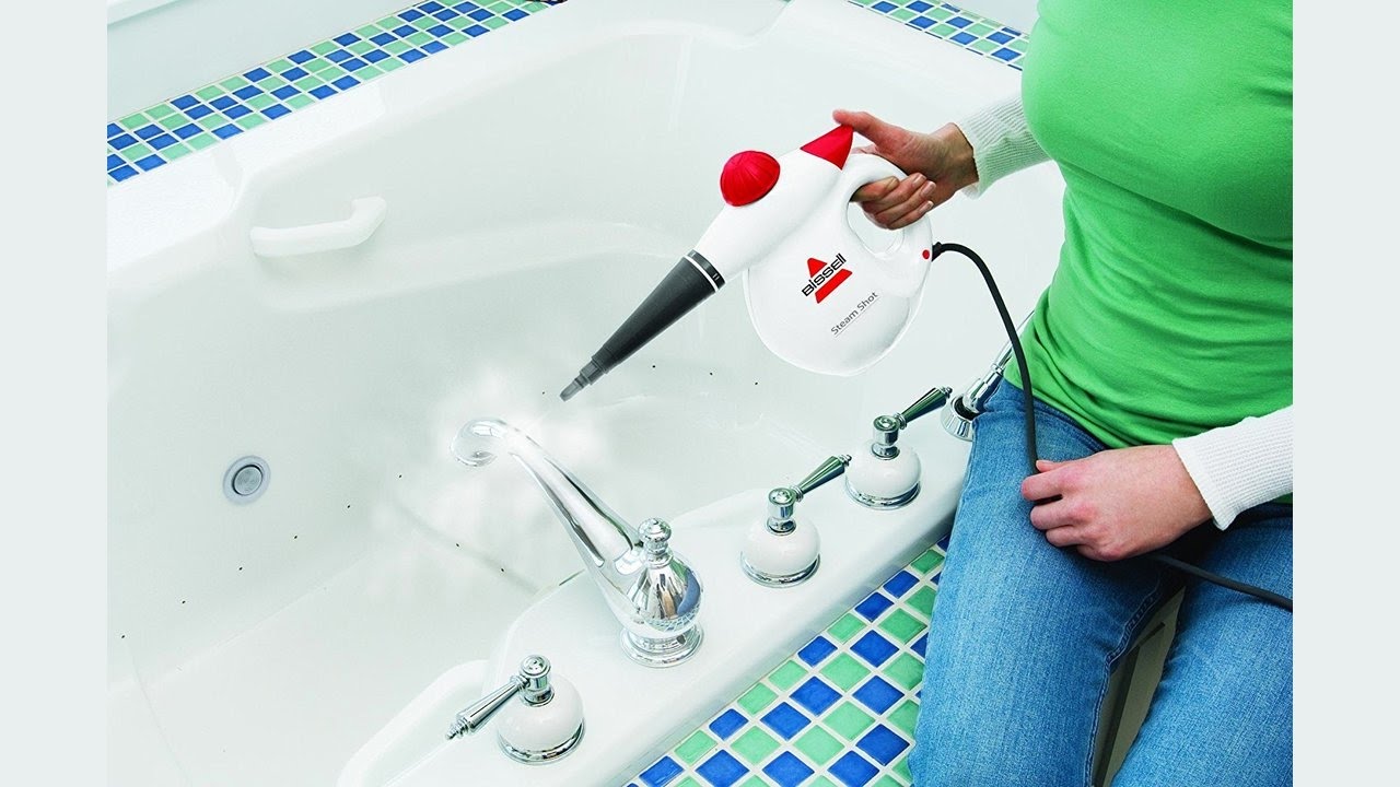 BISSELL 2635s Steam Shot Handheld Steam Cleaner YouTube