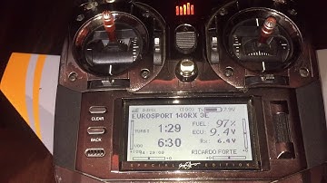 Vspeak Spektrum Jetcat ECU Fuel Telemetry