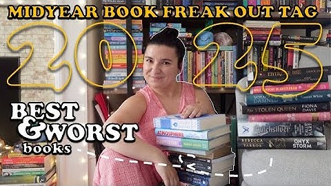 ✨ best and worst books of 2025 (so far) 📚// my 2025 midyear freak out book tag ✨