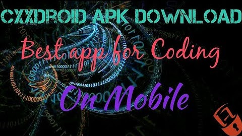 Cxx droid download for free|| One of the best app for coding in mobile phone||Subscribe||
