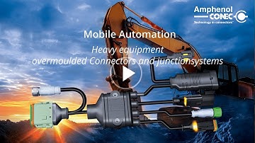 Mobile Automation | Overmoulded connectors and junction systems