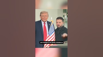 President Zelensky arrives at the White House to meet President Trump