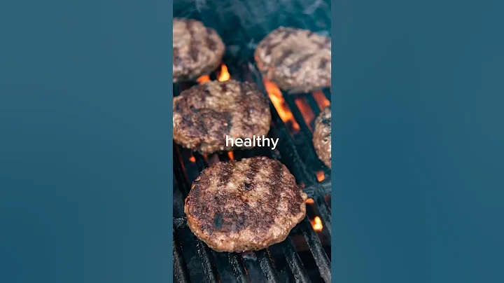 bread is healthy too, no? #burger #healthy #unhealthy #shorts #fyp