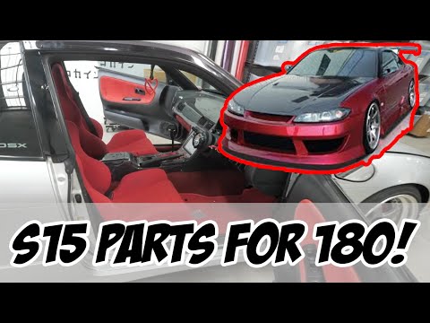 S15 INTERIOR PARTS FOR THE 180SX!