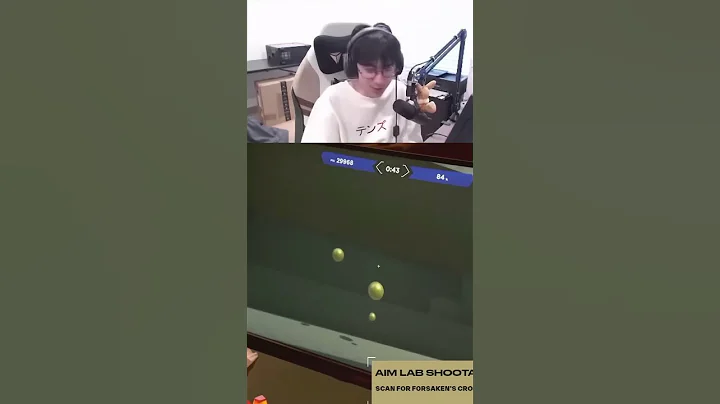 TenZ SHOCKED by PRX f0rsaken Aimlab Training😱