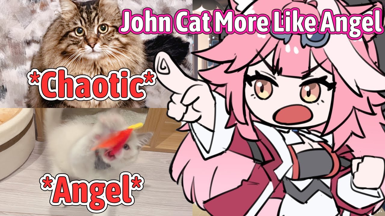Raora Mamma Compares Between Bubi Behavior With John Cat【Hololive EN】