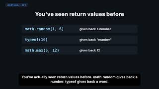 Roblox Scripting for Beginners #9: Parameters and Return Values