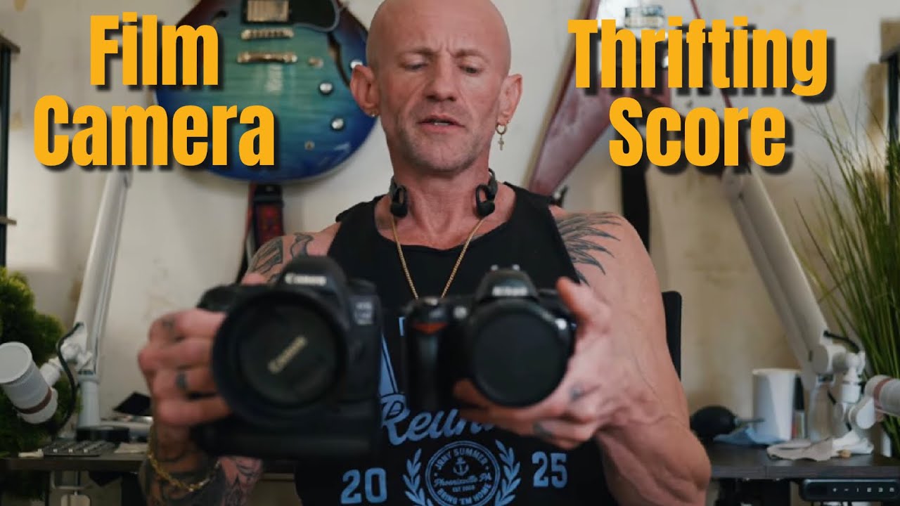Vintage Camera Thrifting Score, and a lens I've been searching for
