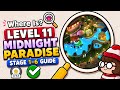 Where Is? Find Hidden Objects Level 11 Midnight Paradise (Stage 1&ndash;6 Complete Guide)