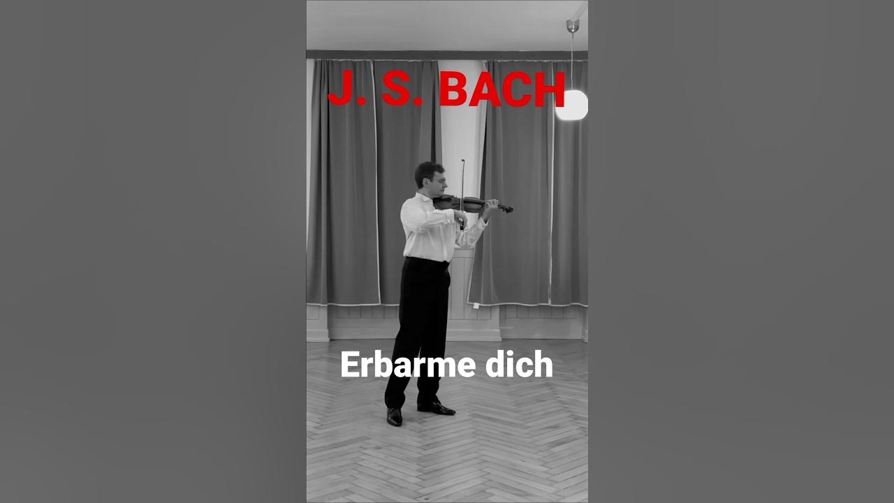 J. S. BACH Erbarme dich, mein Gott performed by Alexander Yakoniuk (Matthäuspassion) shorts