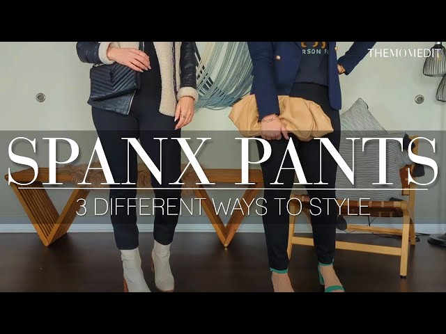 Styling SPANX Perfect Pant  Business Casual, Going Out & Sporty Outfit  Ideas 