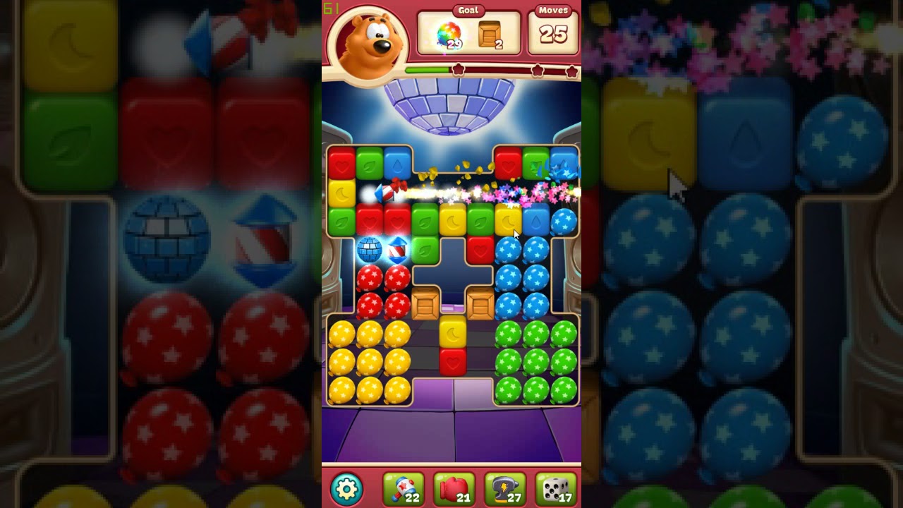 Toon Blast level 447 no boosters 😈